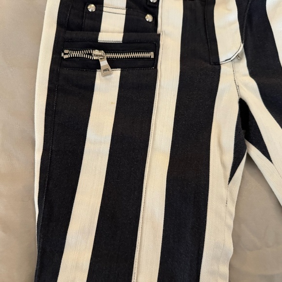 Authentic Balmain Black and White Jeans 2013 Resort Collection - Picture 13 of 16